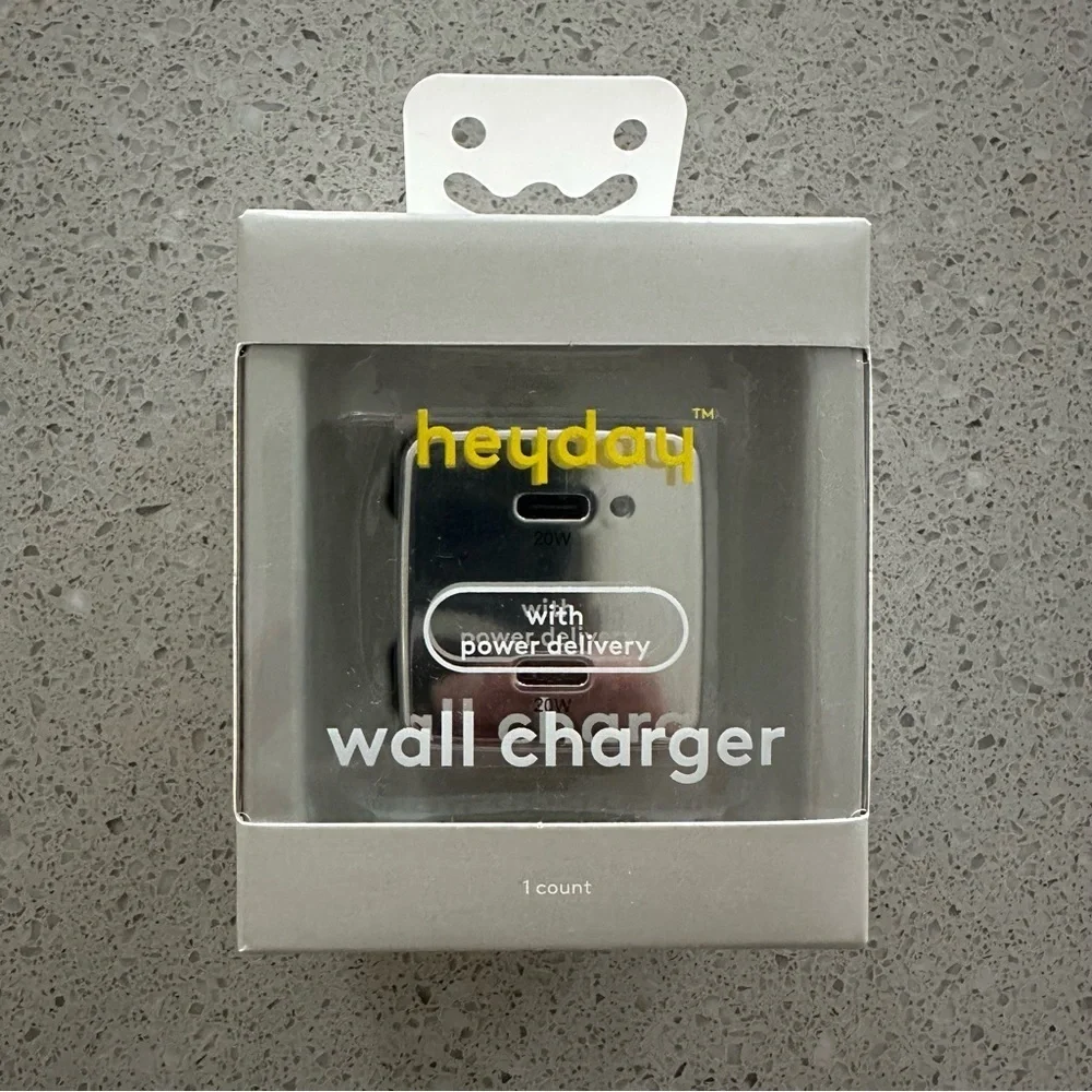 Heyday Chrome Wall Charger